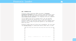 Desktop Screenshot of fountainloader.com